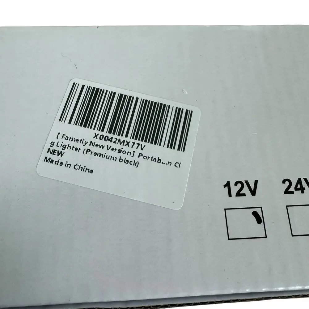 New In Box Deeyota Black Car Mounted Heater Multifunction Folds Rotates 360 12V - Picture 7 of 8